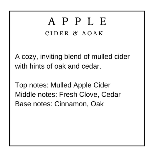 Apple Cider & Oak