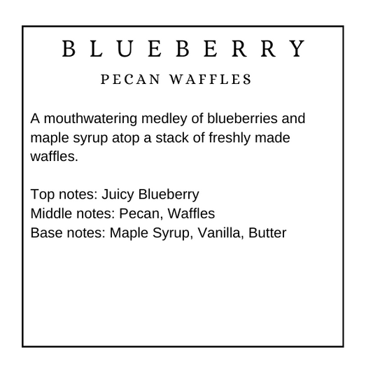 Blueberry Pecan Waffles