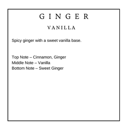Ginger Vanilla