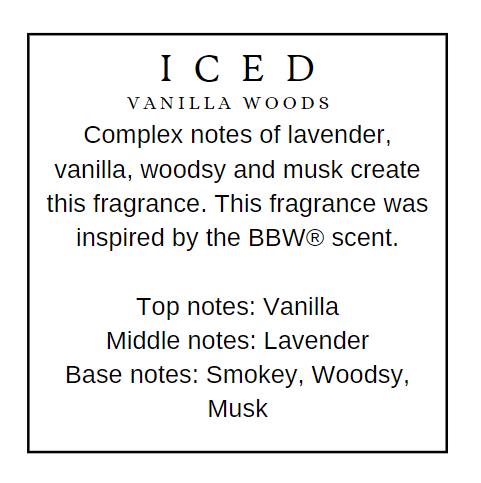Iced Vanilla Woods Type