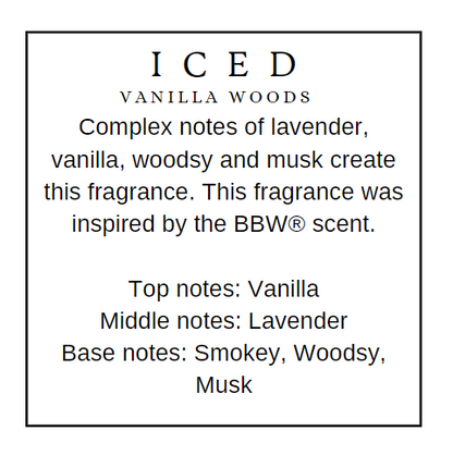 Iced Vanilla Woods Type