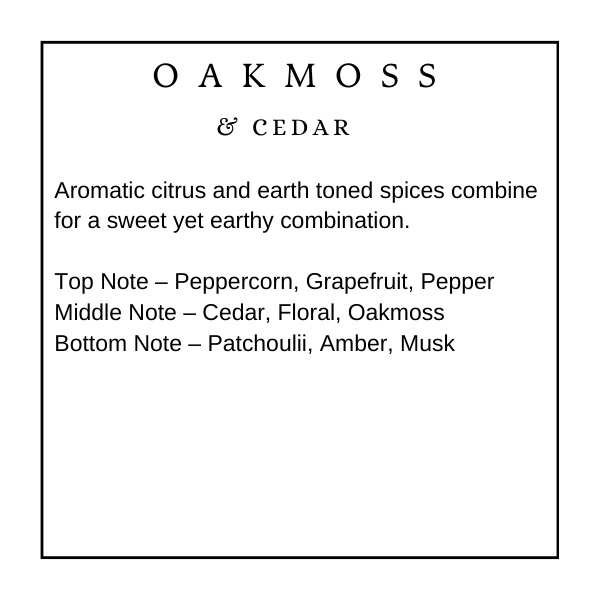 Oakmoss & Cedar