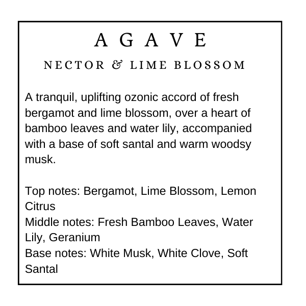 Agave Nectar and Lime Blossom