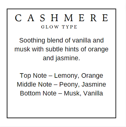 Cashmere Glow Type