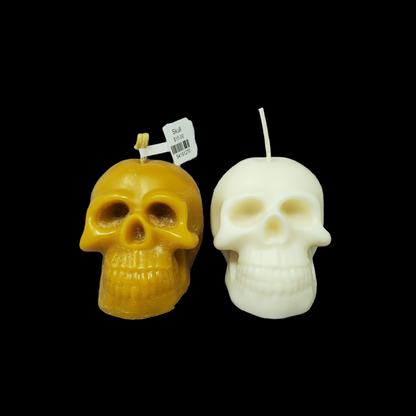Beeswax Skull Candles - Erikas Crafts