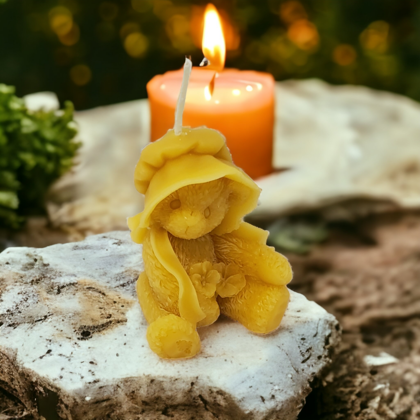 Country Bear Candle